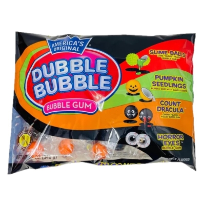 Goma De Mascar Halloween Dubble Bubble 12 Onz