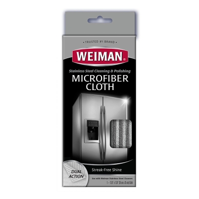 Paño Microfibra Limpiador Para Acero Inoxidable Weiman 1 Und/Paq