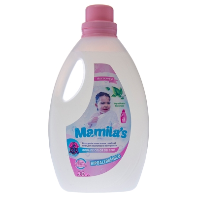 Detergente Para Ropa De Color Del Bebé Mamilas 3 Lt