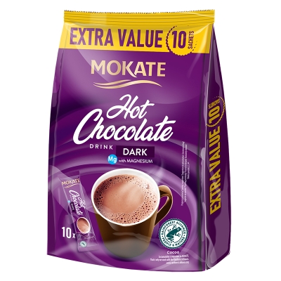 Chocolate Oscuro En Polvo Mokate 10 Und/Paq