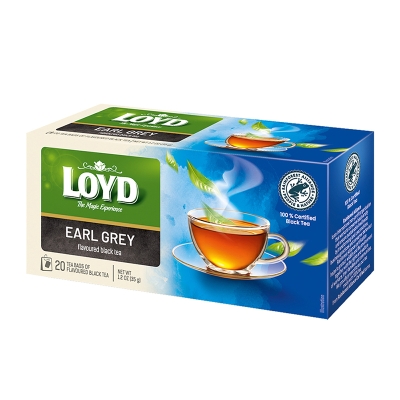 Té Negro Earl Grey Loyd 20 Und/Paq
