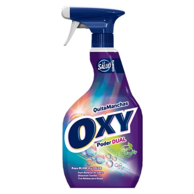 Quitamanchas Oxy Poder Dual en Spray La Salud 750 Ml