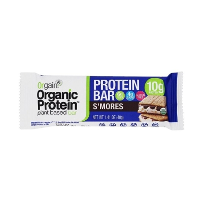 Barra De Proteína Sabor S'Mores  Orgain 40 Gr