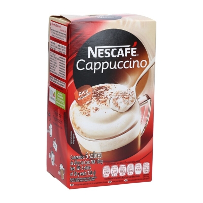 Café Instantáneo Nescafé Cappuccino 6 Und/Paq