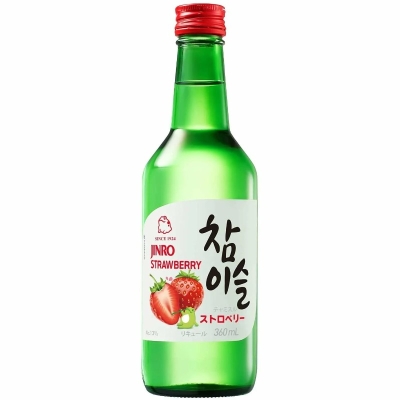 Soju Sabor Fresa Jinro 360 Ml