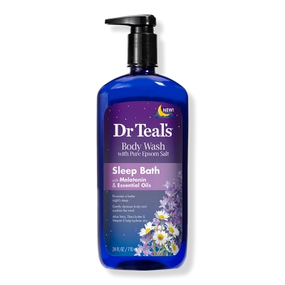 Gel De Baño Con Melatonina Dr Teal's 24 Onz
