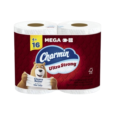Papel Higiénico Ultra Strong Mega Charmin 4 Und/Paq