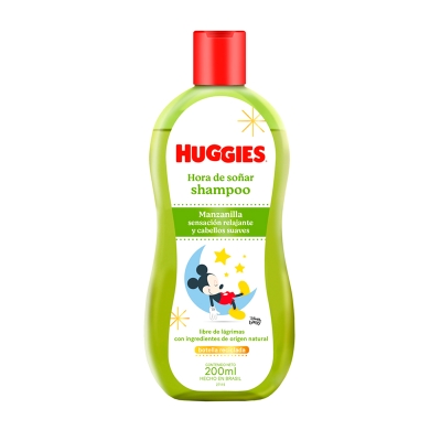 Shampoo Para Bebé Con Manzanilla Huggies 200 Ml