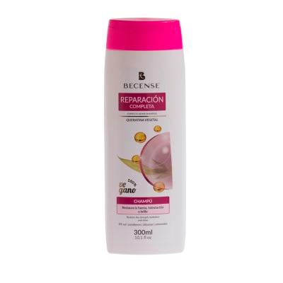 Shampoo Reparación Completa Becense 300 Ml