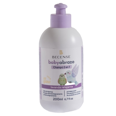 Shampoo Para Bebes Lavanda Becense 200 Ml