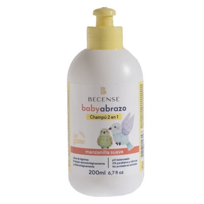 Shampoo Para Bebes Manzanilla Becense 200 Ml