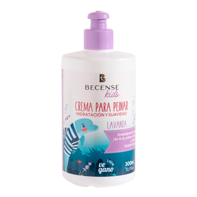 Crema de Peinar Para Niños Lavanda Becense 300 Ml