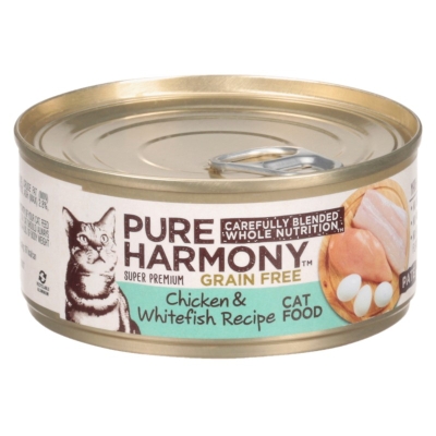 Alimento Para Gatos Pollo y Pescado Pure Harmony 5.50 Onz