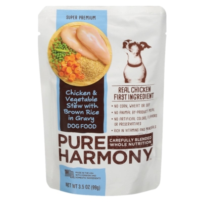 Comida Para Perros Pollo y Arroz Pure Harmony 13.5 Onz