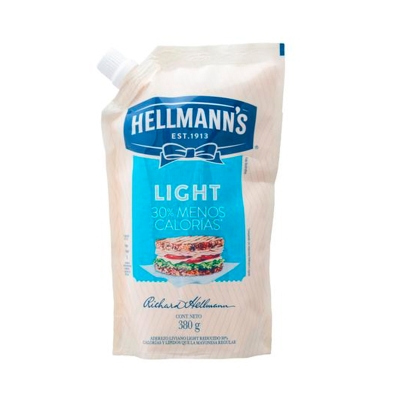 Mayonesa Ligera Hellmanns 380 Gr