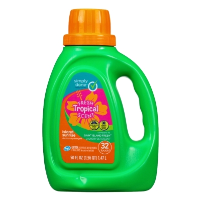 Detergente Líquido Aroma Tropical Simply Done 50 Onz
