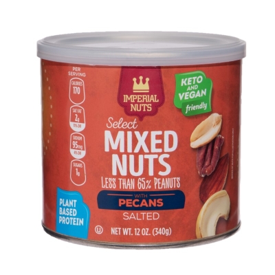 Mezclas de Nueces Con Sal Imperial Nuts 12 Onz