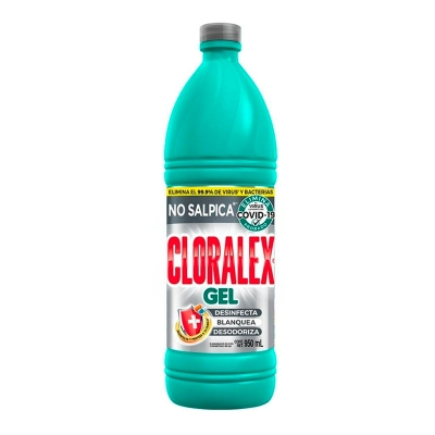 Cloro Blanqueador en Gel Cloralex 950 Ml