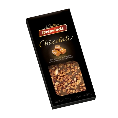 Chocolate Con Leche De Caramelo y Sal 120 Gr.