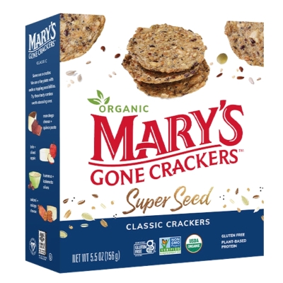 Galletas Multigranos Clásica Sin Gluten Mary's Gone Cracker 5.5 Onz