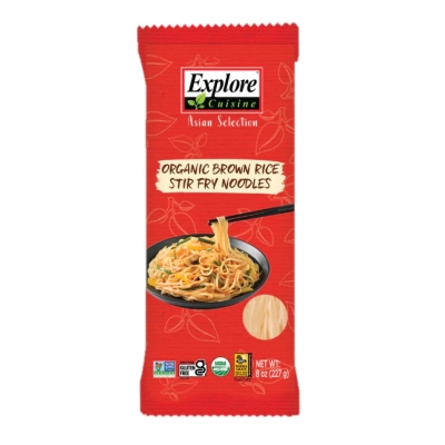 Fideos De Arroz Integral  Stir Fry Sin Gluten Explore Pasta 227 Gr
