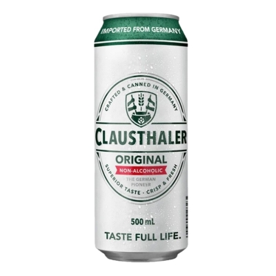 Cerveza Sin Alcohol Lata Clausthaler 500 Ml