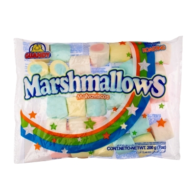 Marshmallow Colores Guandy 200 Gr