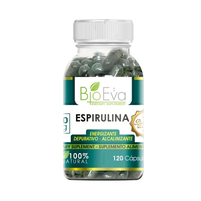 Pastilla De Espirulina BioEva 500 Mg