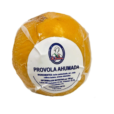Queso Provola Ahumado La Zarina Lb (Peso Aprox. 1 libra)