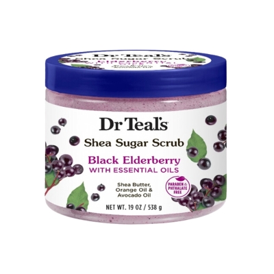 Exfoliante Black Elderbery Dr. Teals 19 Onz.