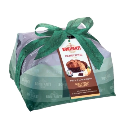 Panettone Pera y Chocolate Bonifanti 1000 Gr.
