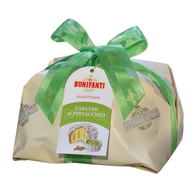 Panettone Pistacho Bonifanti 1000 Gr.