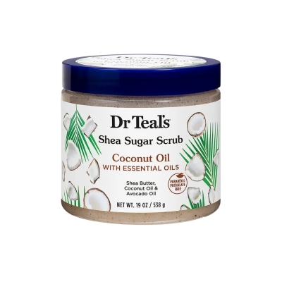 Exfoliante Aceite De Coco Dr. Teals 19 Onz.