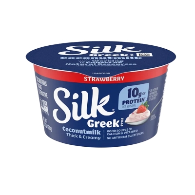 Yogurt Griego Fresa Sin Lactosa Silk 5.3 Onz.