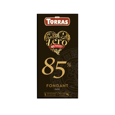 Chocolate Negro 85% Sin Azúcar Torras 100 Gr.