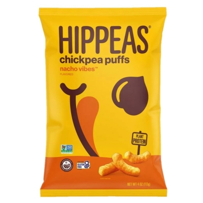 Snack Puff Nachos Hippeas 4 Onz