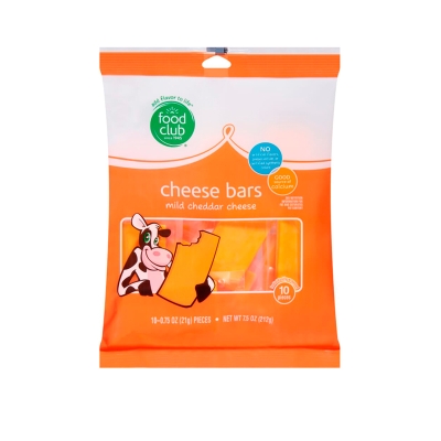 Queso Cheddar Mild Strings Food Club 9 Onz
