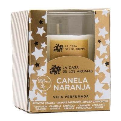 Vela Navidad Canela Naranja Casa de los Aromas, 1 Und