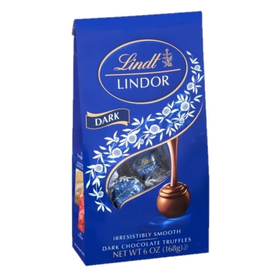 Funda De Bombones De Chocolate Amargo Lindor 5.1 Onz