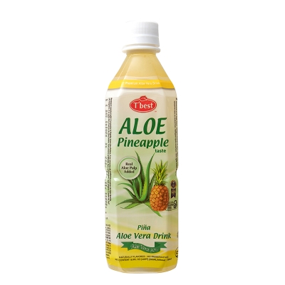 Bebida de Aloe Vera Sabor Piña TBest 500 Ml
