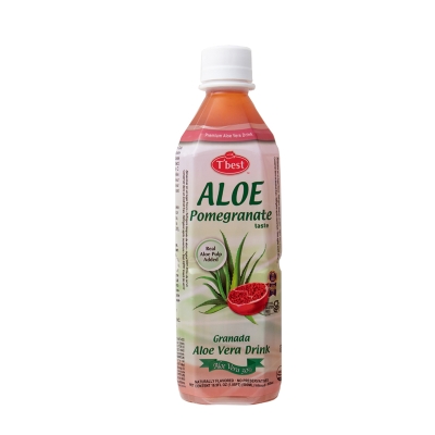 Bebida de Aloe Vera Sabor Granada TBest 500 Ml