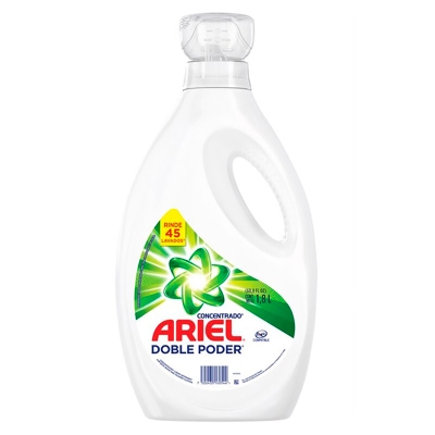 Detergente Líquido Doble Poder Ariel 1800 Ml