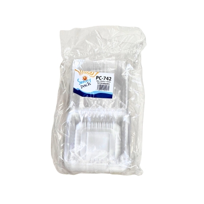 Bandeja Doble Plástica Sunny Pack 10 Und/Paq