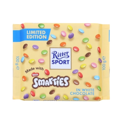 Chocolate Blanco Smarties Ritter Sport 100 Gr.