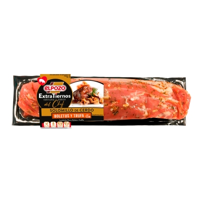 Solomillo de Cerdo Al Hongos y Trufa ElPozo, Lb