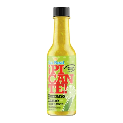 Salsa Picante Serrano Line La Real 5 Onz