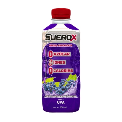 Bebida Rehidratante Sabor Uva Suerox 630 Ml