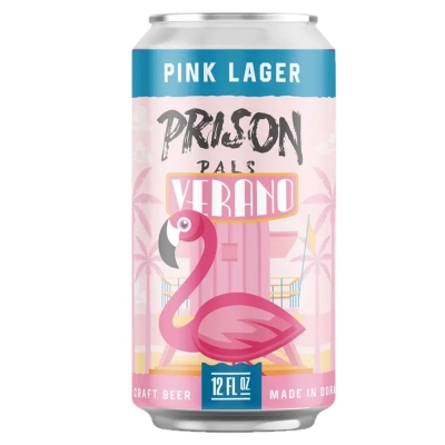 Cerveza Verano Pink Lager Prison Pals 12 Onz