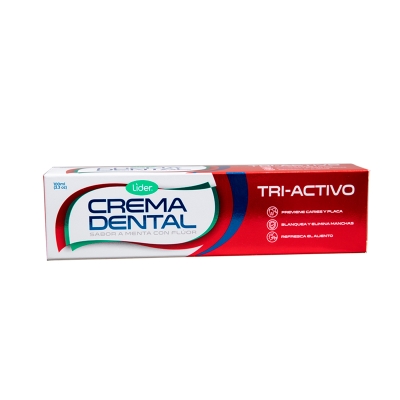Crema Dental Triactivo Lider 100 Ml