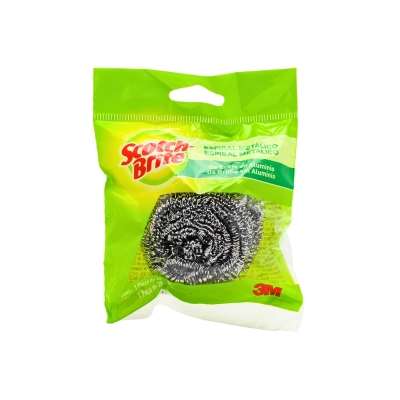 Esponja Espiral  Metálico Scotch Brite 20 Gr.